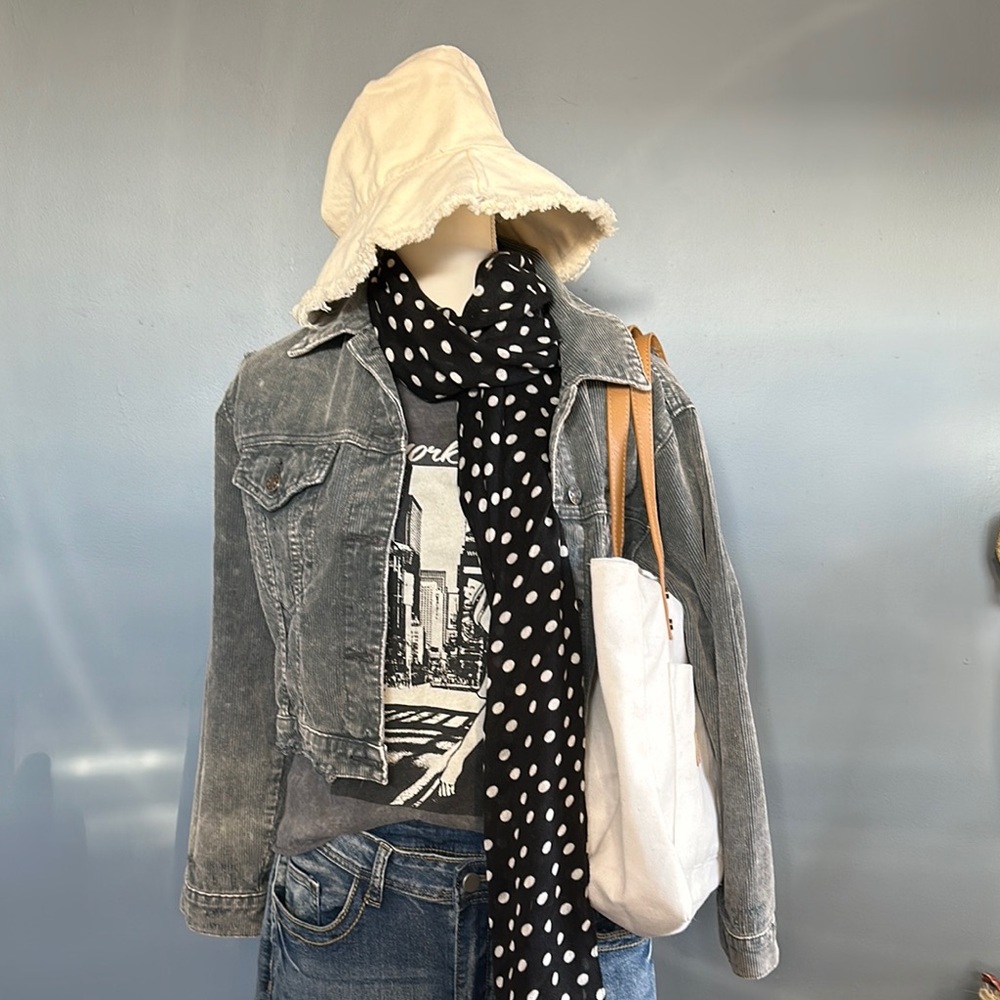 Mustard Seed Gray Jean Jacket